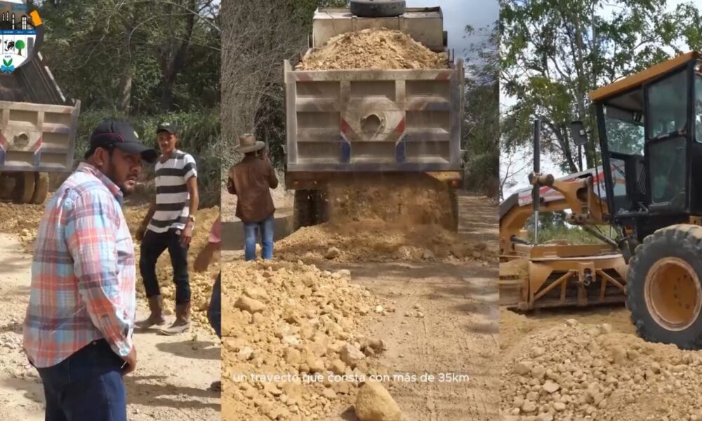 El Sr. Alcalde Municipal Supervisa Inicio de Trabajos de Mejoramiento ...